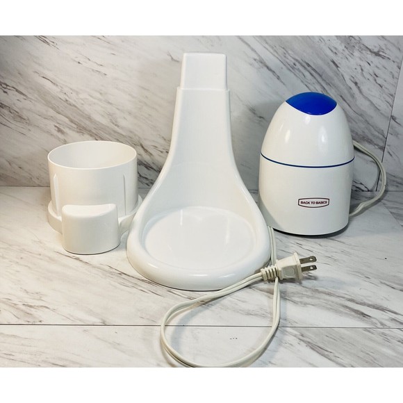 Back to Basics Hawaii Ice Snow Shredder Electric Shaver Blender Machine White - Picture 4 of 11